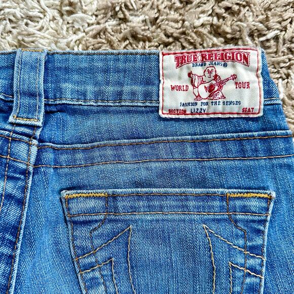 True Religion Blue Ankle Jeans Slim Fit Made in USA Women’s Size 25 - Picture 2 of 9